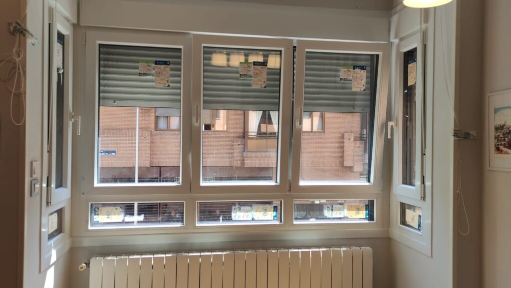 Transformación de ventanas de aluminio a PVC en Las Rozas